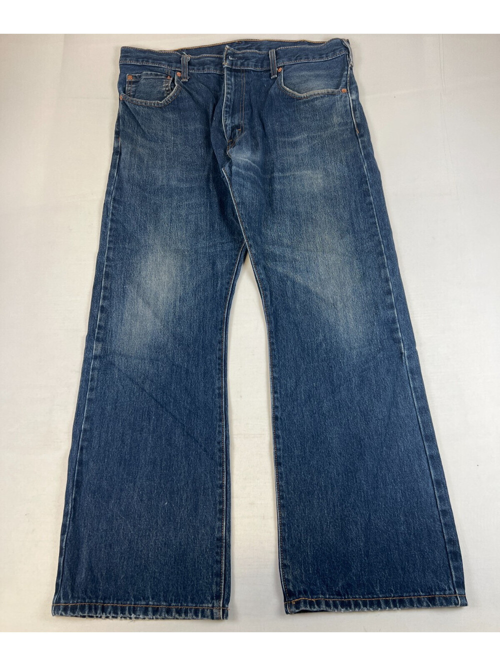 Levi's Men's 517 Bootcut Jeans Blue Size W38 L30 Cotton Denim Pants